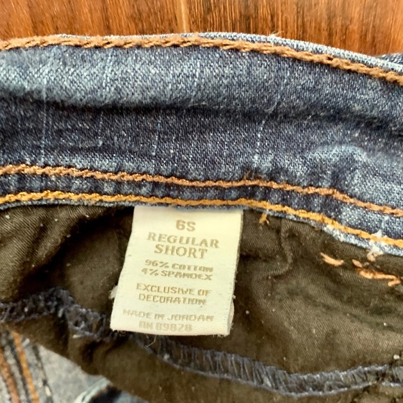 Charter Club Slim It Up Straight Leg Blue Jeans - Picture 5 of 7